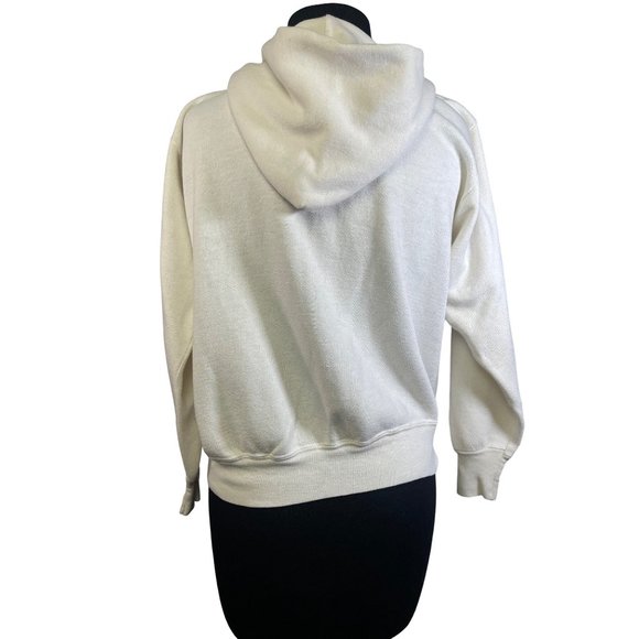 Nieuw Amsterdam Cruise Ship White Sz Small Full Zip Hoodie- missing string - Picture 4 of 5